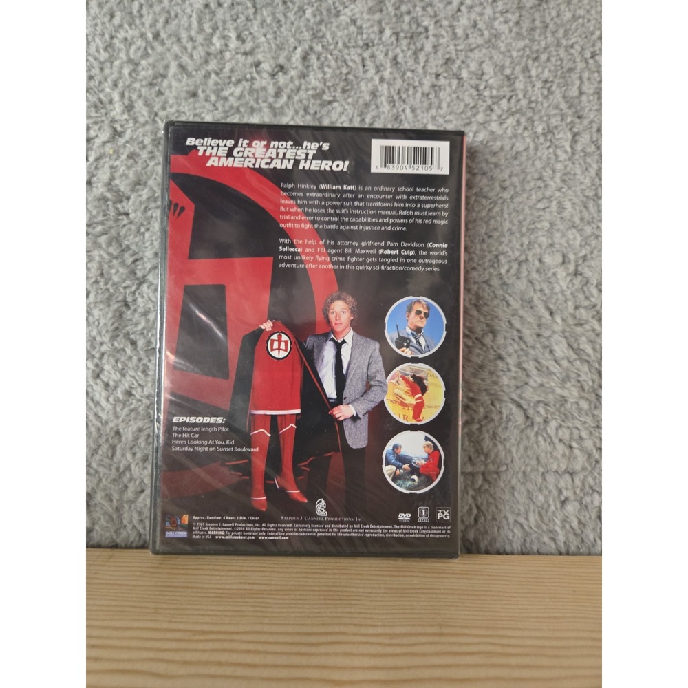 he Greatest American Hero "Believe It or Not" (DVD) NEW Factory Sealed TV Series - Picture 2 of 2